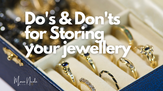 Marie Nicole Bijoux - Do's and Don'ts for Storing Your Jewellery - Jewellery Box with Rings